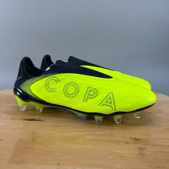 Mens 6.5 / W7.5 - Adidas Copa Pure 3 Elite FG Soccer Cleats Laceless Lucid Lemon - Picture 1 of 9